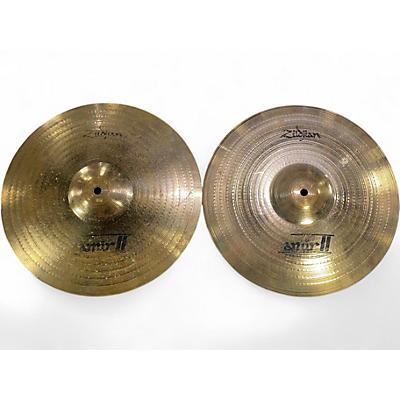Used Zildjian 14in Amir II Hi Hat Pair Cymbal