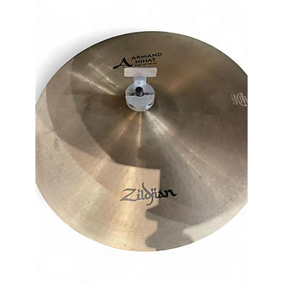 Used Zildjian 14in Armand Series Hi Hat Pair Cymbal