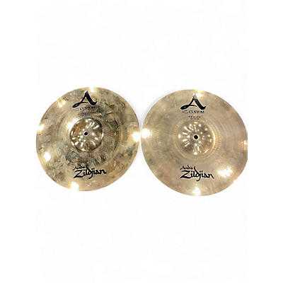 Zildjian Used Zildjian 14in Avedis A CUSTOM Hi Hat Pair Cymbal