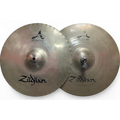 Zildjian Used Zildjian 14in Avedis Hi Hat Pair Cymbal