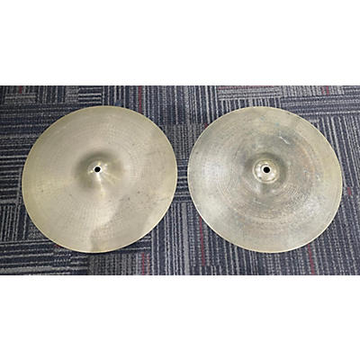 Zildjian Used Zildjian 14in Avedis Hi Hat Pair Cymbal