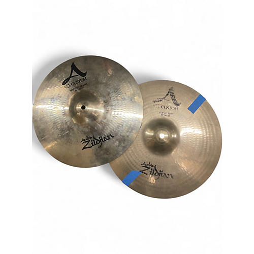 Used Zildjian 14in Avedis Hi Hat Pair Cymbal 33