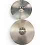 Used Zildjian 14in Avedis Hi Hat Pair Cymbal 33
