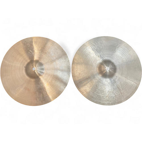 Used Zildjian 14in Avedis Hi Hat Pair Cymbal 33