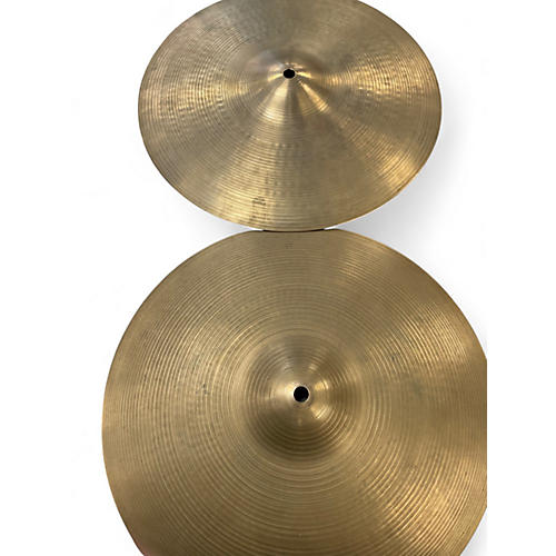 Used Zildjian 14in Avedis Hi Hat Pair Cymbal 33
