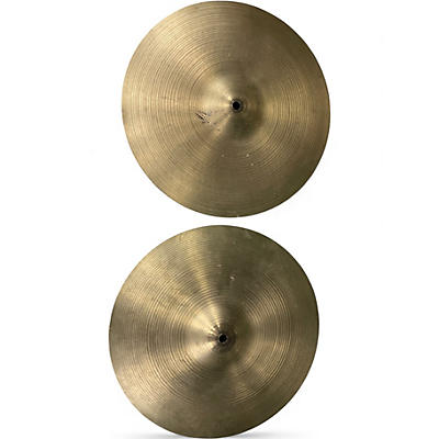 Used Zildjian 14in Avedis Hi Hat Pair Cymbal