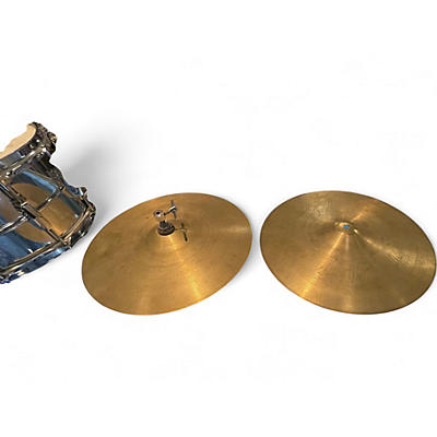 Used Zildjian 14in Avedis Hi Hat Pair Cymbal