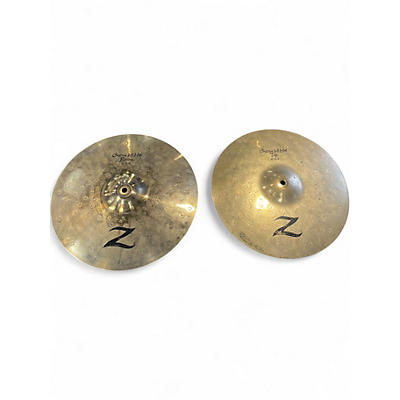 Used Zildjian 14in Avedis Hi Hat Pair Cymbal