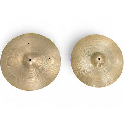 Used Zildjian 14in Avedis Hi Hat Pair Cymbal
