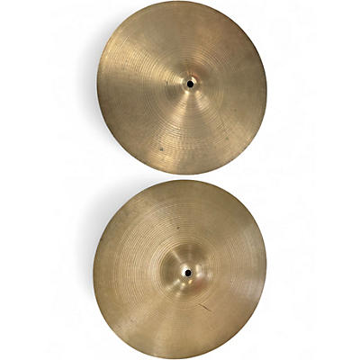 Used Zildjian 14in Avedis Hi Hat Pair Cymbal