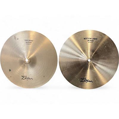 Used Zildjian 14in Avedis Light Hi Hat Pair  Cymbal