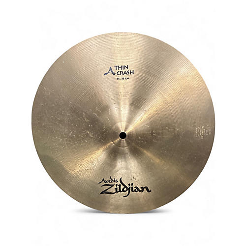Used Zildjian 14in Avedis thin crash Cymbal 33