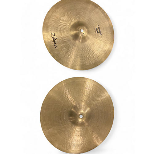 Used Zildjian 14in Concert Band Hi Hat Pair Cymbal 33