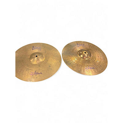 Used Zildjian 14in Edge Max Hi Hat Pair Cymbal