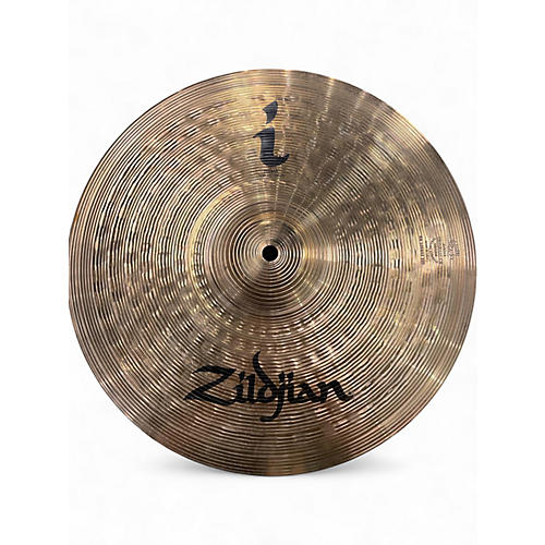 Used Zildjian 14in I HI HAT TOP Cymbal 33