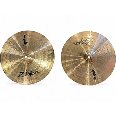 Used Zildjian 14in I Hi-Hat 14 Inch Pair Cymbal