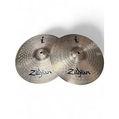 Used Zildjian 14in I Series Hi-Hat Cymbals Pair Cymbal