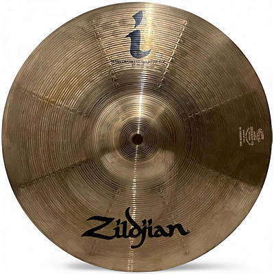 Used Zildjian 14in I TRASH CRASH/TRASH HIHAT TOP Cymbal