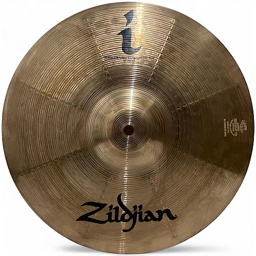 Used Zildjian 14in I TRASH CRASH/TRASH HIHAT TOP Cymbal 33