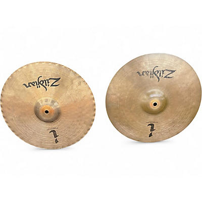 Used Zildjian 14in I mastersound hi hat pair Cymbal