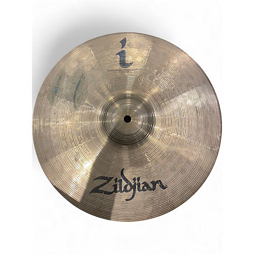 Used Zildjian 14in I trash crash / trash hihat top Cymbal 33