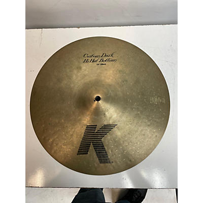 Zildjian Used Zildjian 14in K Custom Dark Hi Hat Bottom Cymbal