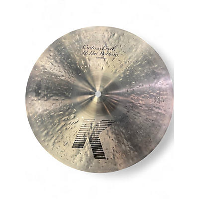 Used Zildjian 14in K Custom Dark Hi Hat Bottom Cymbal