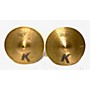 Used Zildjian Used Zildjian 14in K Custom Dark Hi Hat Pair Cymbal 33