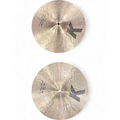 Zildjian Used Zildjian 14in K Custom Dark Hi Hat Pair Cymbal