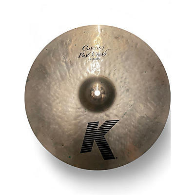 Used Zildjian 14in K Custom Fast Crash Cymbal