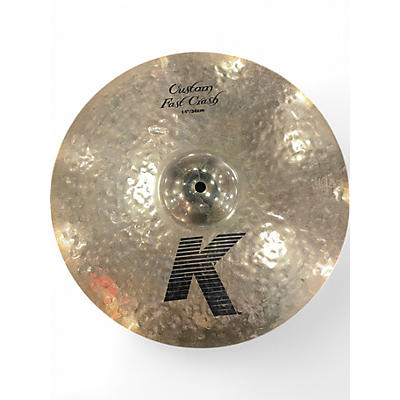 Used Zildjian 14in K Custom Fast Crash Cymbal