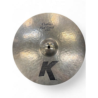 Used Zildjian 14in K Custom Fast Crash Cymbal