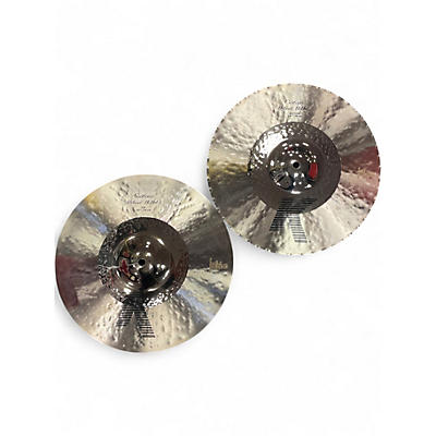 Used Zildjian 14in K Custom Hybrid Hi Hat Pair Cymbal