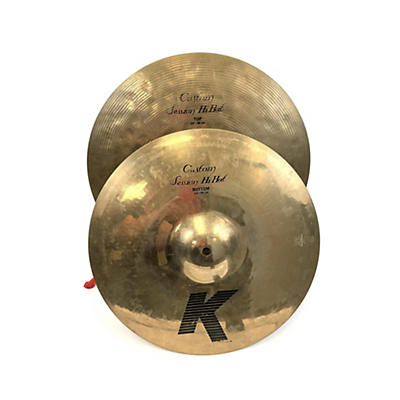 Zildjian Used Zildjian 14in K Custom Session Hi Hat Pair Cymbal