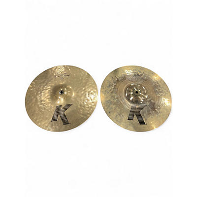 Used Zildjian 14in K Custom Session Hi Hat Pair Cymbal