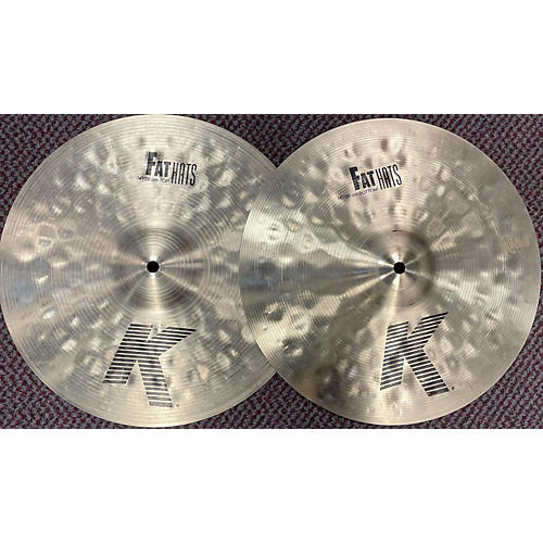 Zildjian Used Zildjian 14in K Fat Hats Cymbal 33