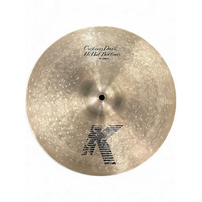 Used Zildjian 14in K HI HAT BOTTOM Cymbal
