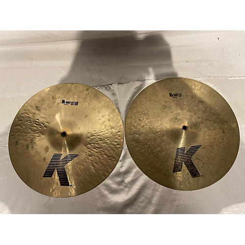 Zildjian Used Zildjian 14in K Hi Hat Pair Cymbal 33