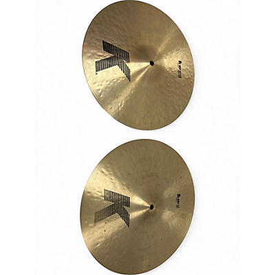 Zildjian Used Zildjian 14in K Hi Hat Pair Cymbal