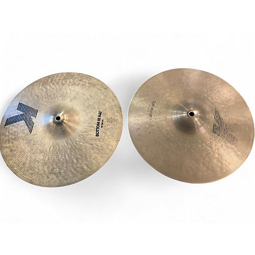 Used Zildjian 14in K Hi Hat Pair Cymbal 33