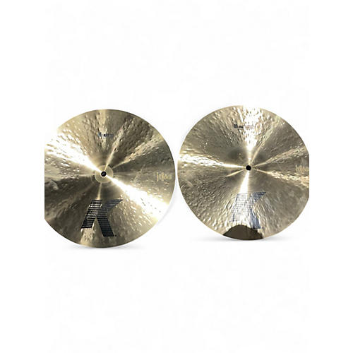Used Zildjian 14in K Hi Hat Pair Cymbal 33