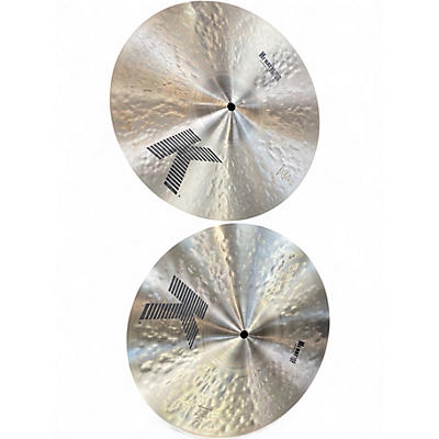 Used Zildjian 14in K Hi Hat Pair Cymbal