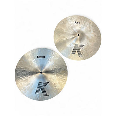 Used Zildjian 14in K Hi Hat Pair Cymbal