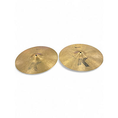 Used Zildjian 14in K Hi Hat Pair Cymbal
