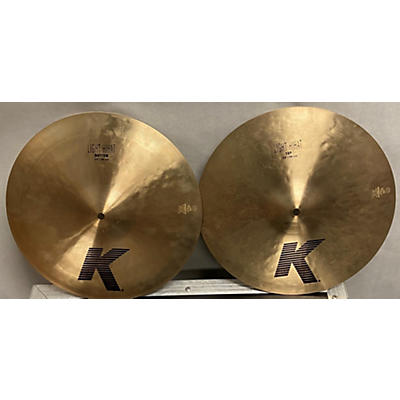 Zildjian Used Zildjian 14in K Light Hi Hat Pair Cymbal