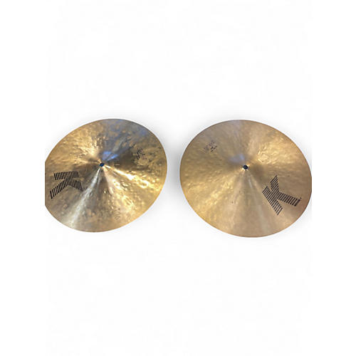 Used Zildjian 14in K Light Hi Hat Pair Cymbal 33