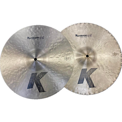 Zildjian Used Zildjian 14in K Mastersound Hi Hats Pair Cymbal 33