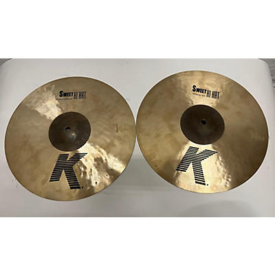 Zildjian Used Zildjian 14in K Sweet Hi-Hat Pair Cymbal