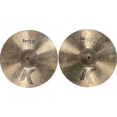 Zildjian Used Zildjian 14in K Sweet Hi-Hat Pair Cymbal