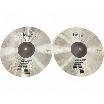 Used Zildjian 14in K Sweet Hi-Hat Pair Cymbal